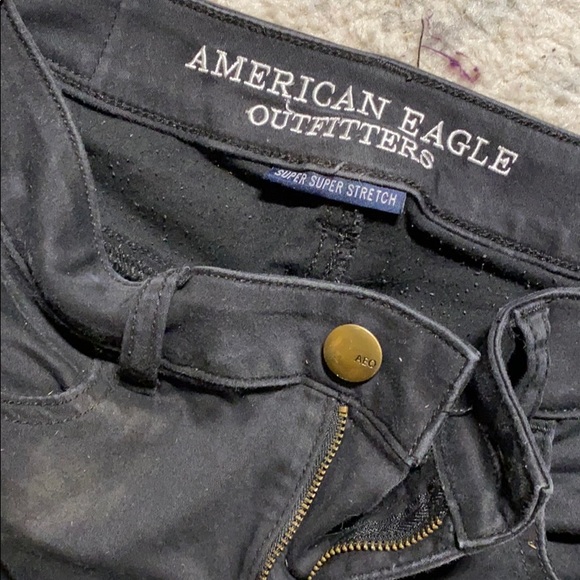 American Eagle Black Jegging - Picture 2 of 3
